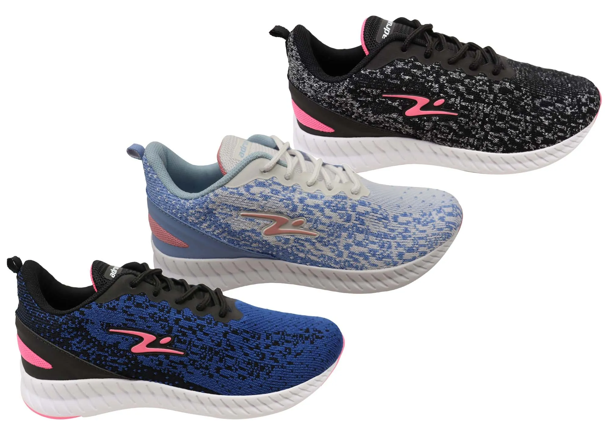 Adrun Rhythm Damen Bequeme Sportschuhe Hergestellt in Brasilien Adrun Schuhe