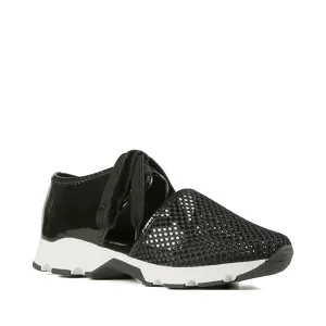 All Black Damen Erstaunliche Mesh-Sneaker in Schwarz