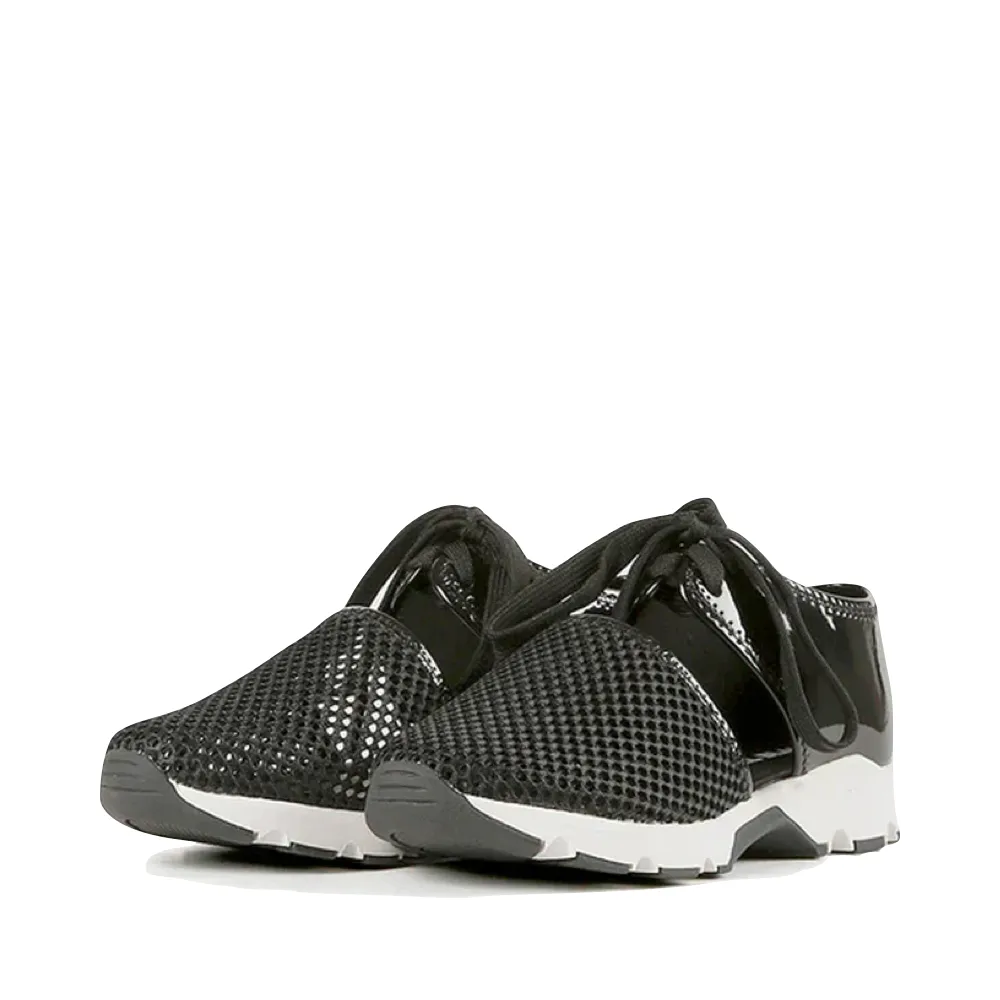 All Black Damen Erstaunliche Mesh-Sneaker in Schwarz