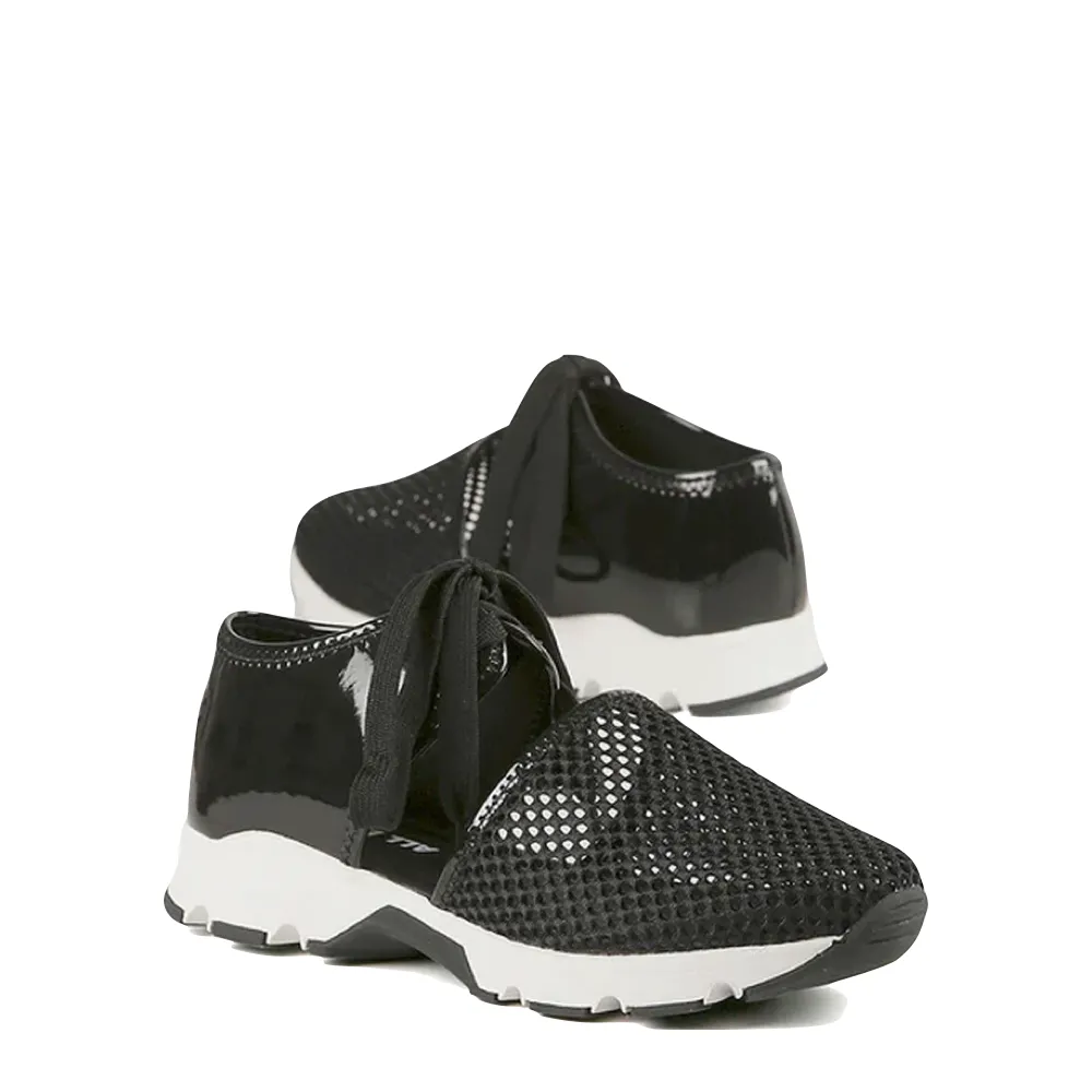 All Black Damen Erstaunliche Mesh-Sneaker in Schwarz