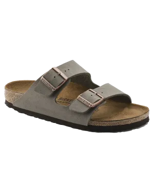 Arizona Birko Flor Sandalen in Stein