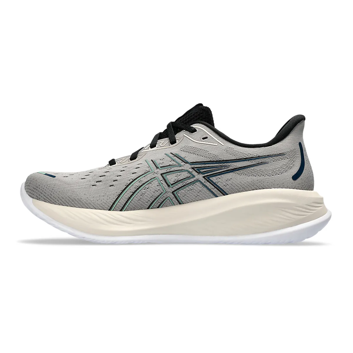 Asics Gel Cumulus 26 - Mondgestein - Dunkle Minze