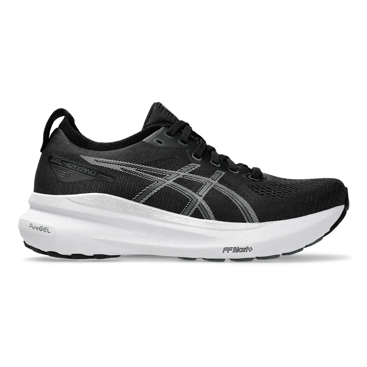 Asics Gel Kayano 31 - Schwarz - Reines Silber