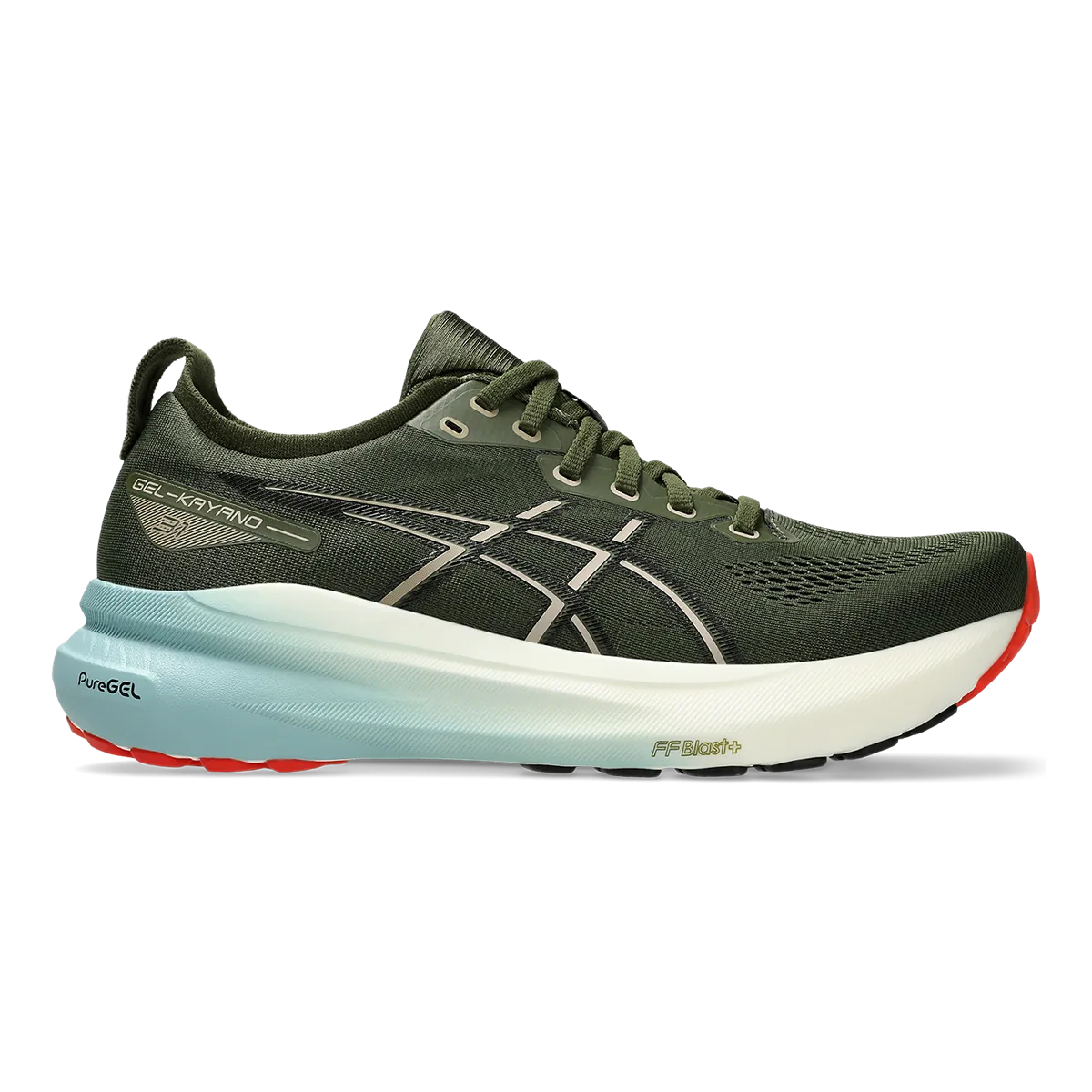 Asics Gel Kayano 31 - Smoggrün - Schwarz