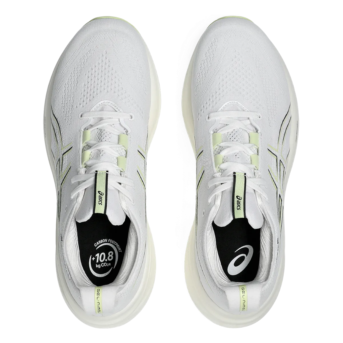 Asics Gel Nimbus 26 - Weiß - Birke
