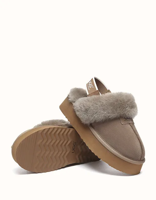 AUSTRALIAN SHEPHERD® Frühlings-/Sommer-Suzie-Plattform UGG-Schuhe