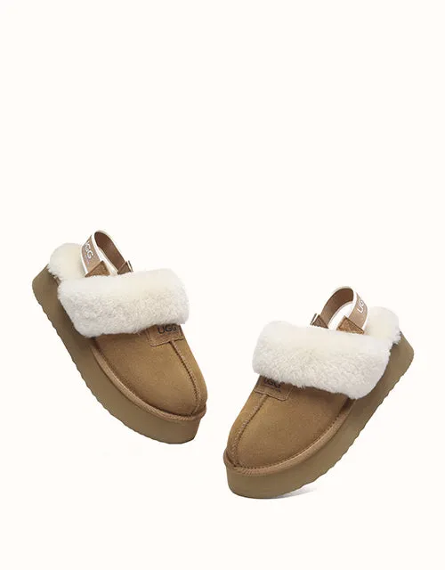 AUSTRALIAN SHEPHERD® Frühlings-/Sommer-Suzie-Plattform UGG-Schuhe