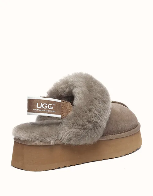 AUSTRALIAN SHEPHERD® Frühlings-/Sommer-Suzie-Plattform UGG-Schuhe