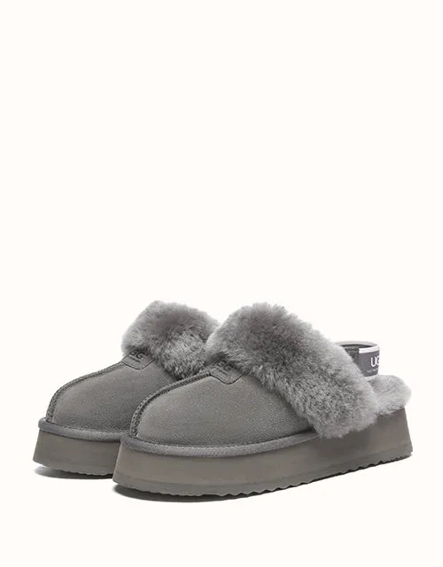 AUSTRALIAN SHEPHERD® Frühlings-/Sommer-Suzie-Plattform UGG-Schuhe