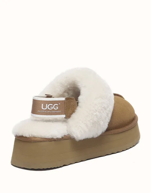 AUSTRALIAN SHEPHERD® Frühlings-/Sommer-Suzie-Plattform UGG-Schuhe