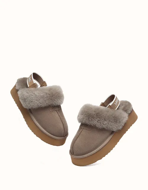 AUSTRALIAN SHEPHERD® Frühlings-/Sommer-Suzie-Plattform UGG-Schuhe