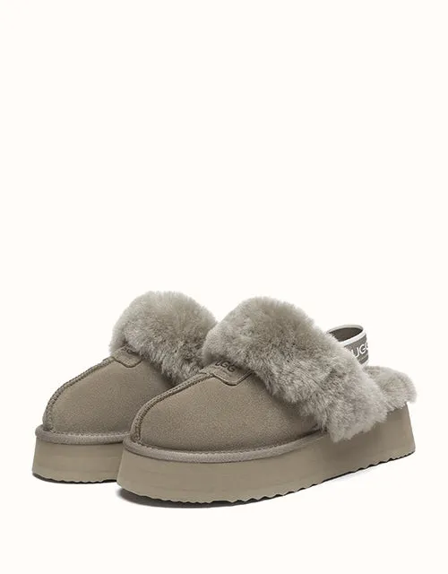 AUSTRALIAN SHEPHERD® Frühlings-/Sommer-Suzie-Plattform UGG-Schuhe