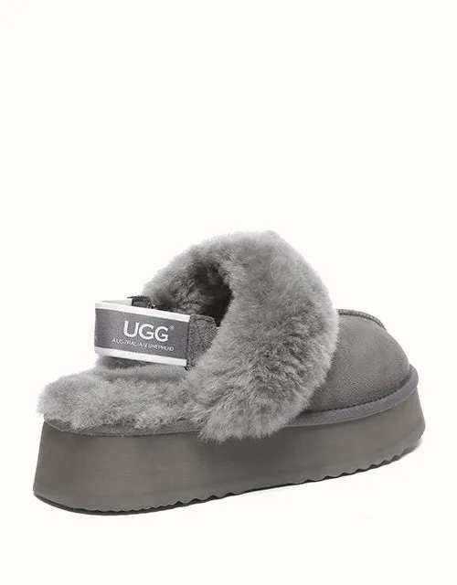 AUSTRALIAN SHEPHERD® Frühlings-/Sommer-Suzie-Plattform UGG-Schuhe