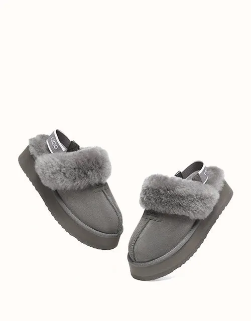 AUSTRALIAN SHEPHERD® Frühlings-/Sommer-Suzie-Plattform UGG-Schuhe