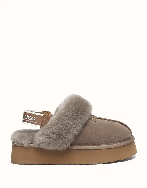 AUSTRALIAN SHEPHERD® Frühlings-/Sommer-Suzie-Plattform UGG-Schuhe