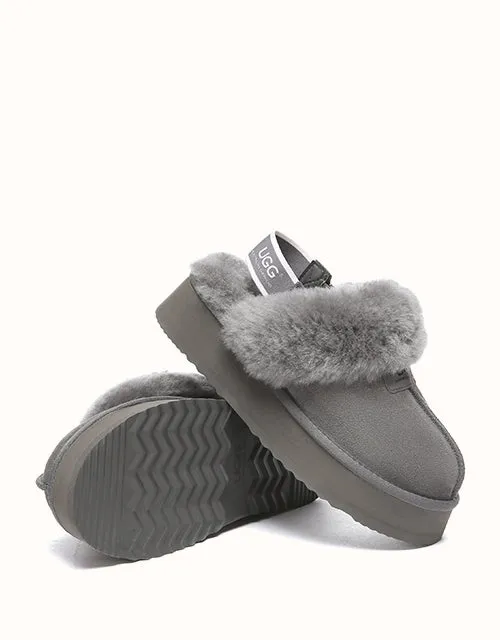 AUSTRALIAN SHEPHERD® Frühlings-/Sommer-Suzie-Plattform UGG-Schuhe