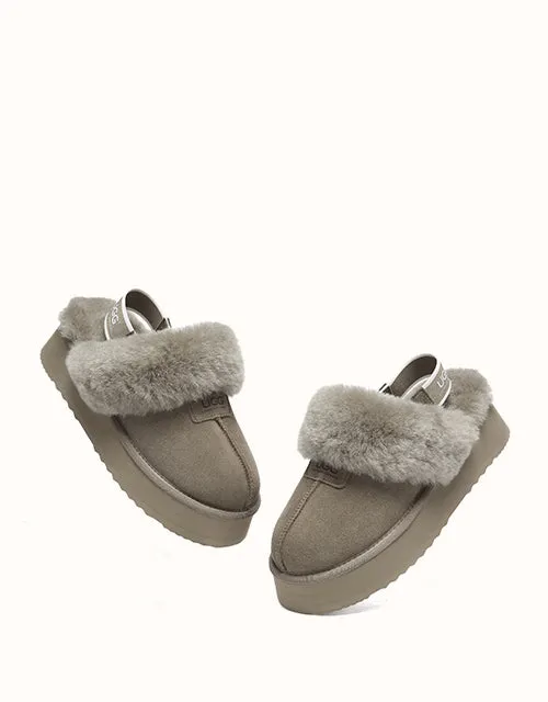 AUSTRALIAN SHEPHERD® Frühlings-/Sommer-Suzie-Plattform UGG-Schuhe