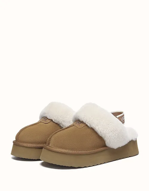 AUSTRALIAN SHEPHERD® Frühlings-/Sommer-Suzie-Plattform UGG-Schuhe