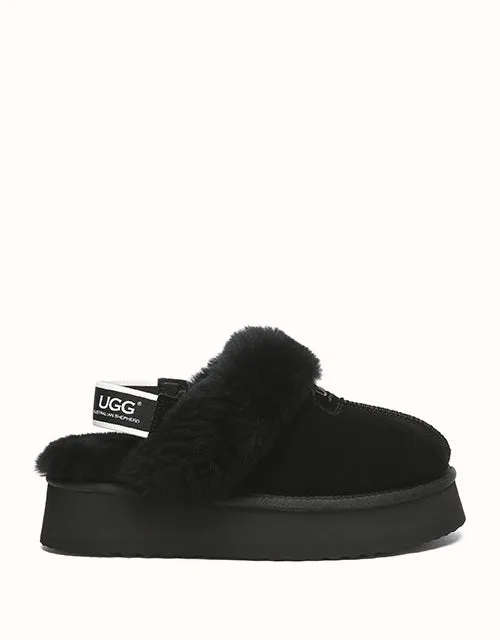 AUSTRALIAN SHEPHERD® Frühlings-/Sommer-Suzie-Plattform UGG-Schuhe