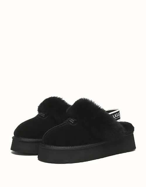 AUSTRALIAN SHEPHERD® Frühlings-/Sommer-Suzie-Plattform UGG-Schuhe
