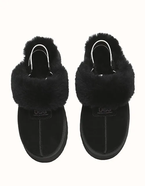 AUSTRALIAN SHEPHERD® Frühlings-/Sommer-Suzie-Plattform UGG-Schuhe