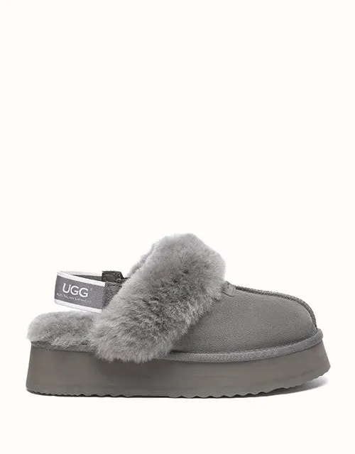 AUSTRALIAN SHEPHERD® Frühlings-/Sommer-Suzie-Plattform UGG-Schuhe