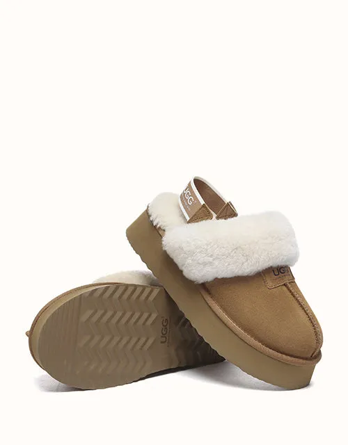 AUSTRALIAN SHEPHERD® Frühlings-/Sommer-Suzie-Plattform UGG-Schuhe