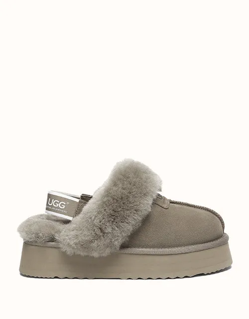 AUSTRALIAN SHEPHERD® Frühlings-/Sommer-Suzie-Plattform UGG-Schuhe