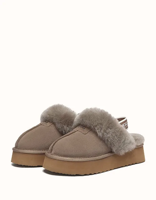 AUSTRALIAN SHEPHERD® Frühlings-/Sommer-Suzie-Plattform UGG-Schuhe