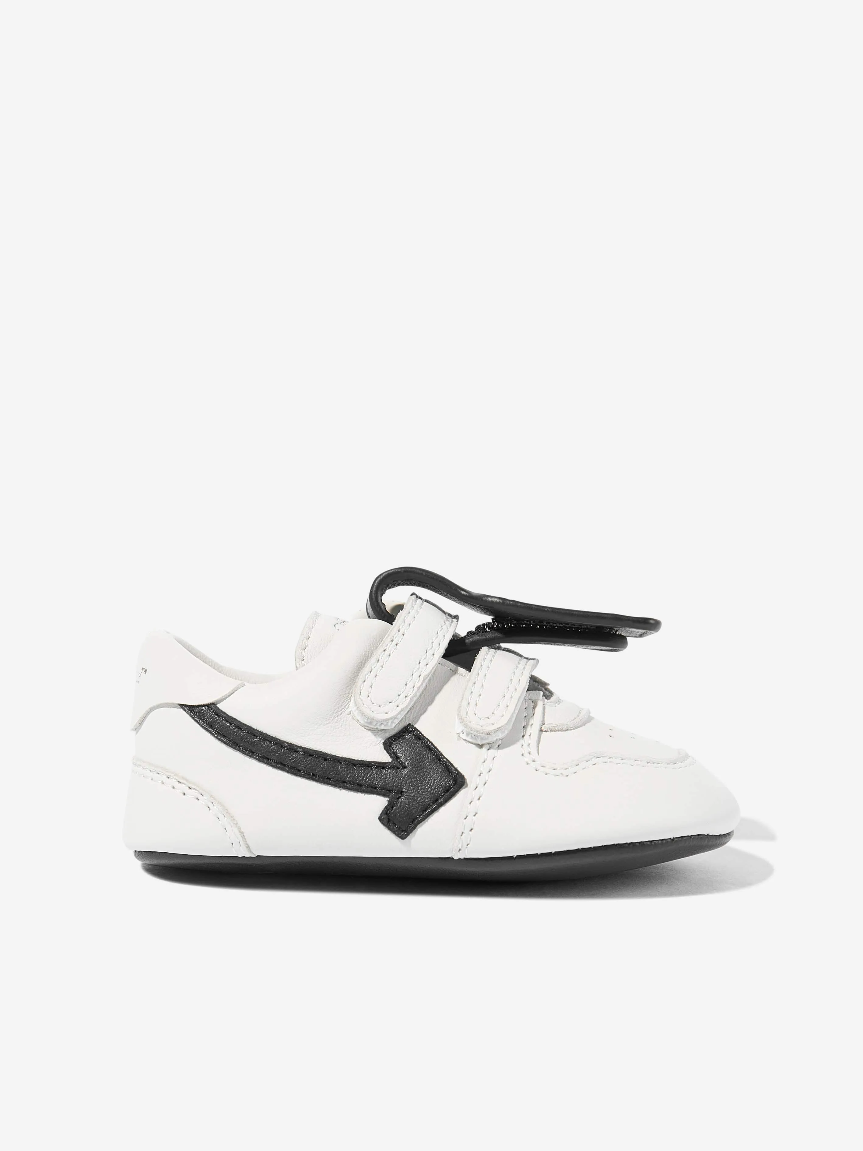 Baby Leder Out Of Office Sneaker in Weiß