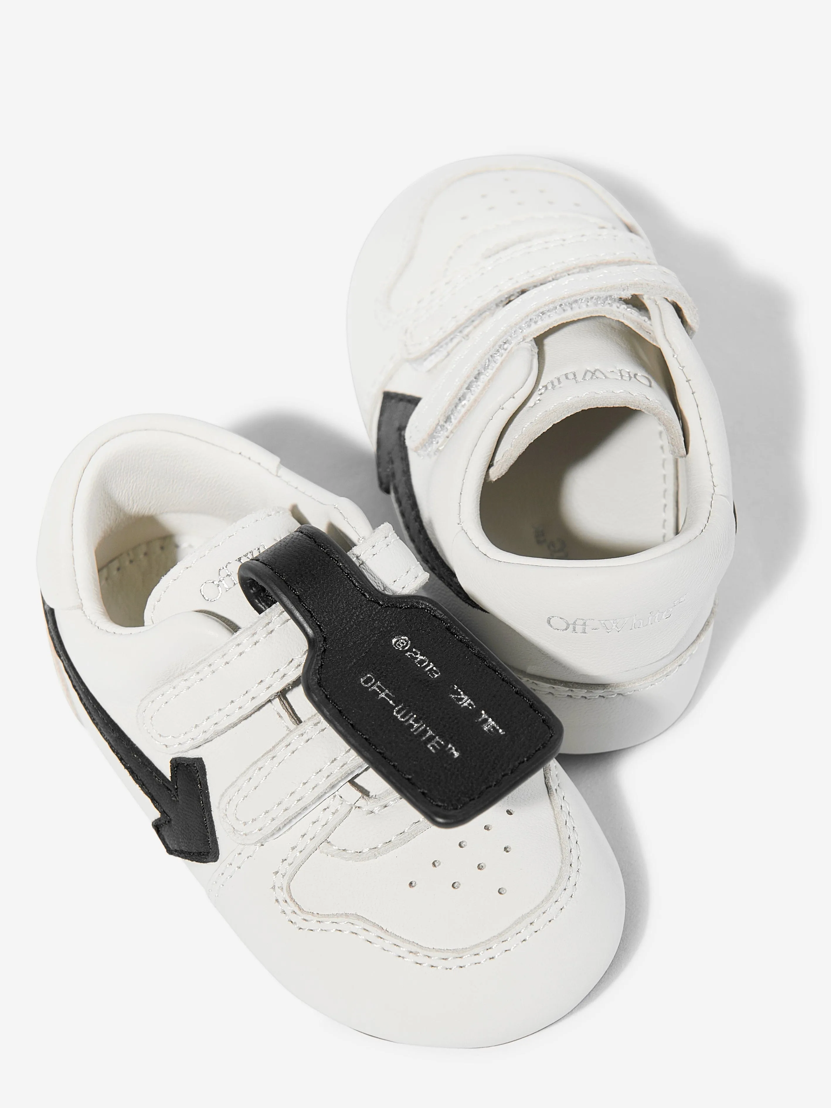 Baby Leder Out Of Office Sneaker in Weiß