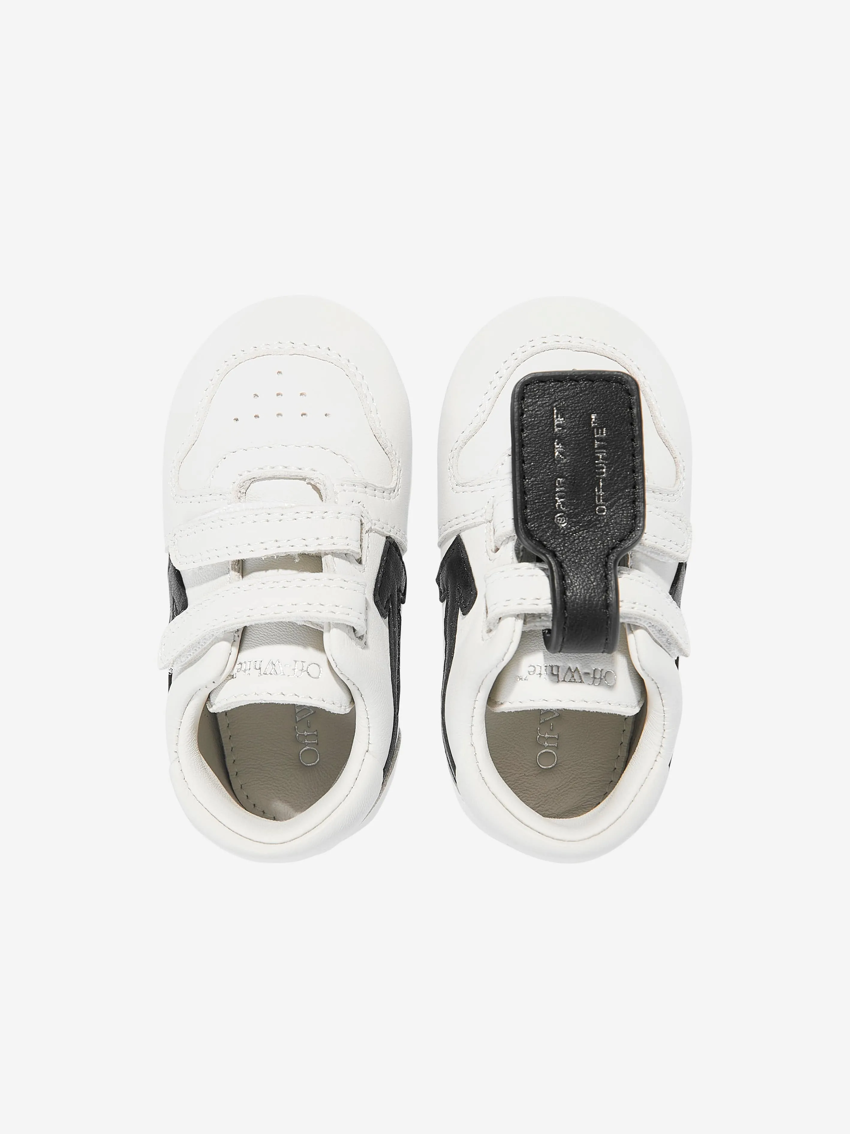 Baby Leder Out Of Office Sneaker in Weiß