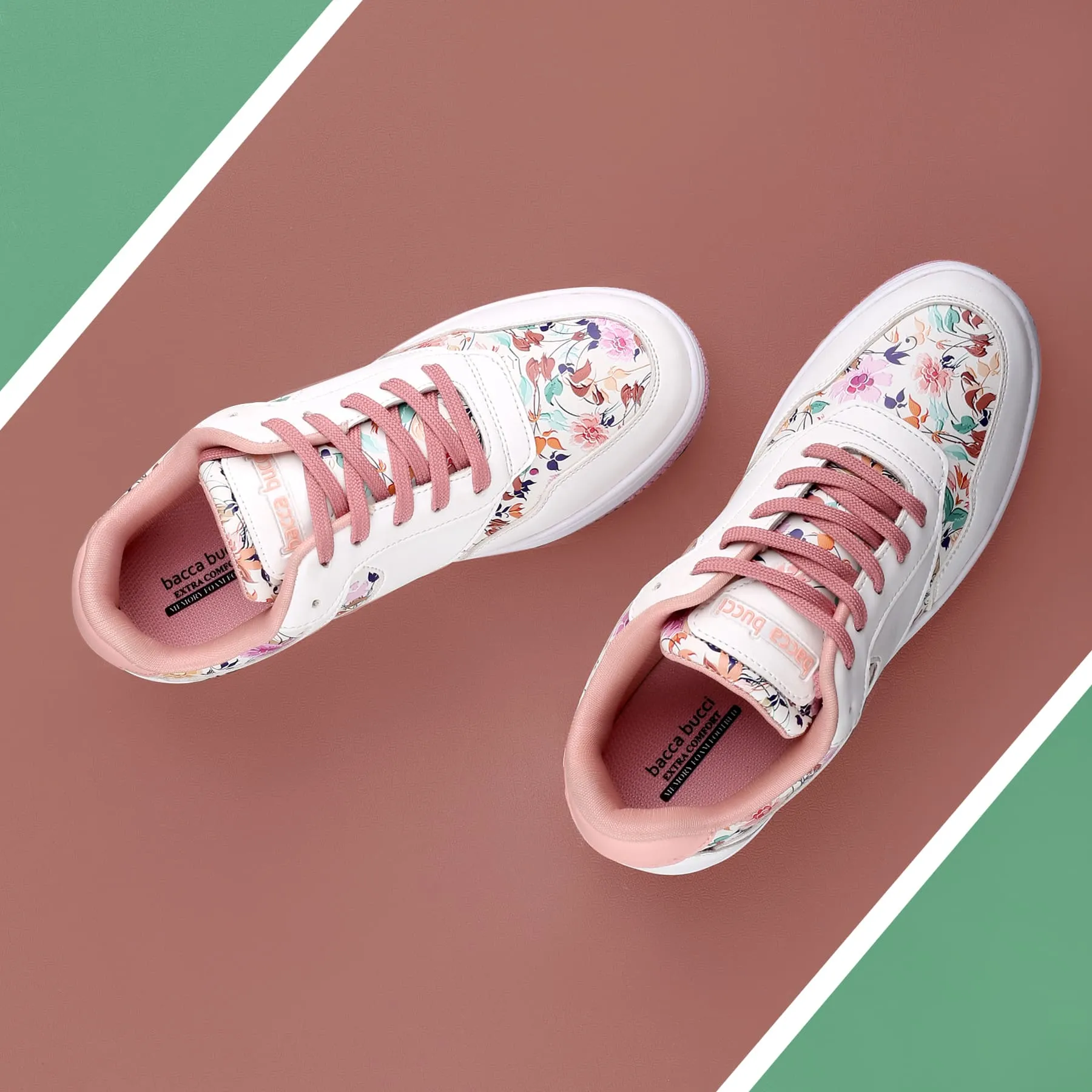 Bacca Bucci VIXEN Flache Sneaker mit Digitaldruck für Damen