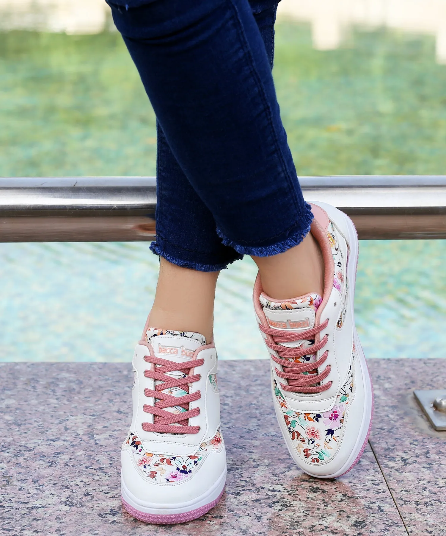 Bacca Bucci VIXEN Flache Sneaker mit Digitaldruck für Damen