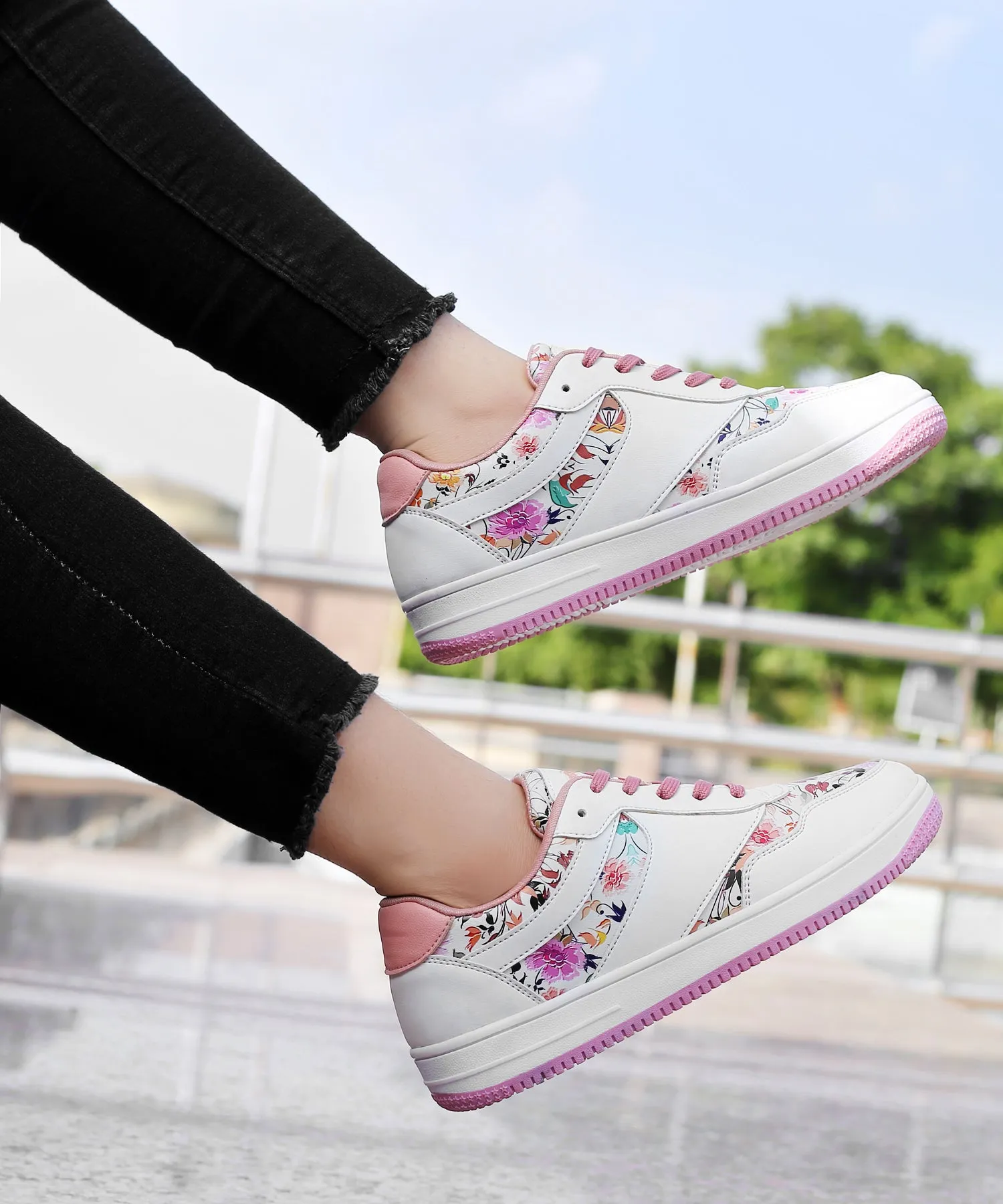 Bacca Bucci VIXEN Flache Sneaker mit Digitaldruck für Damen