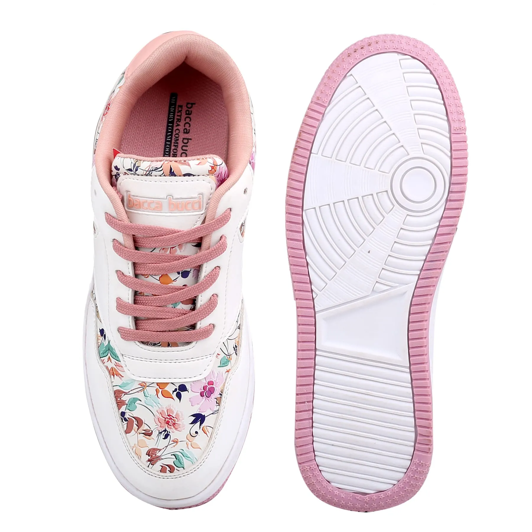 Bacca Bucci VIXEN Flache Sneaker mit Digitaldruck für Damen