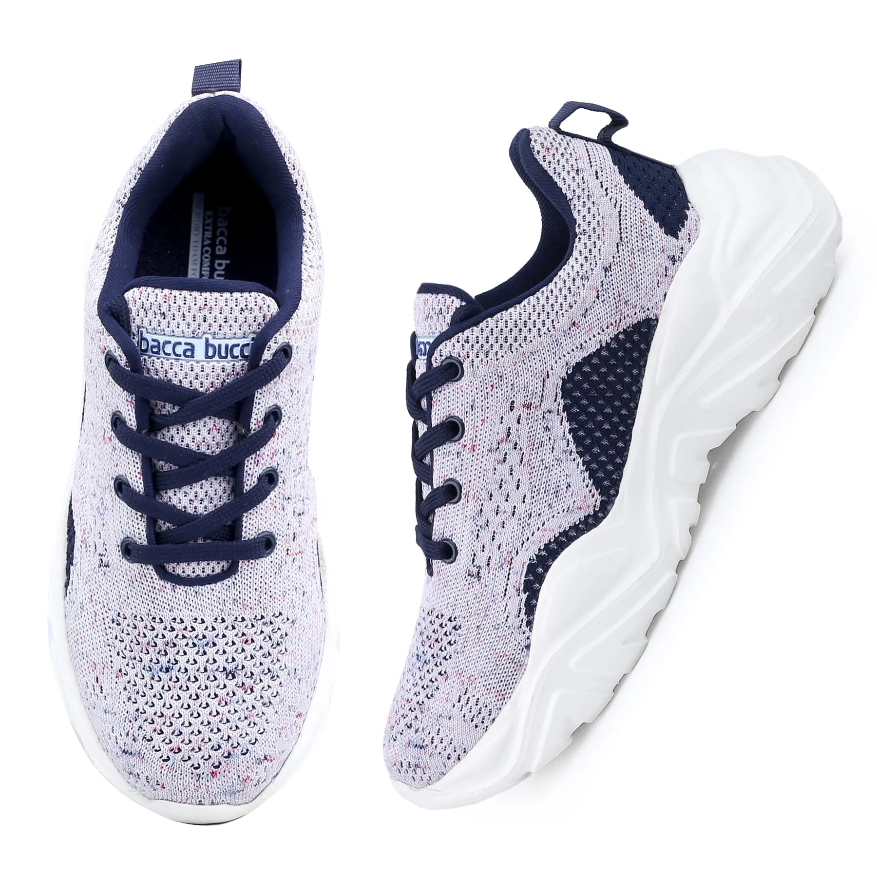 Bacca Bucci Damen CHARLOTTE Low-Top Plateau Chunky Mode-Sneaker