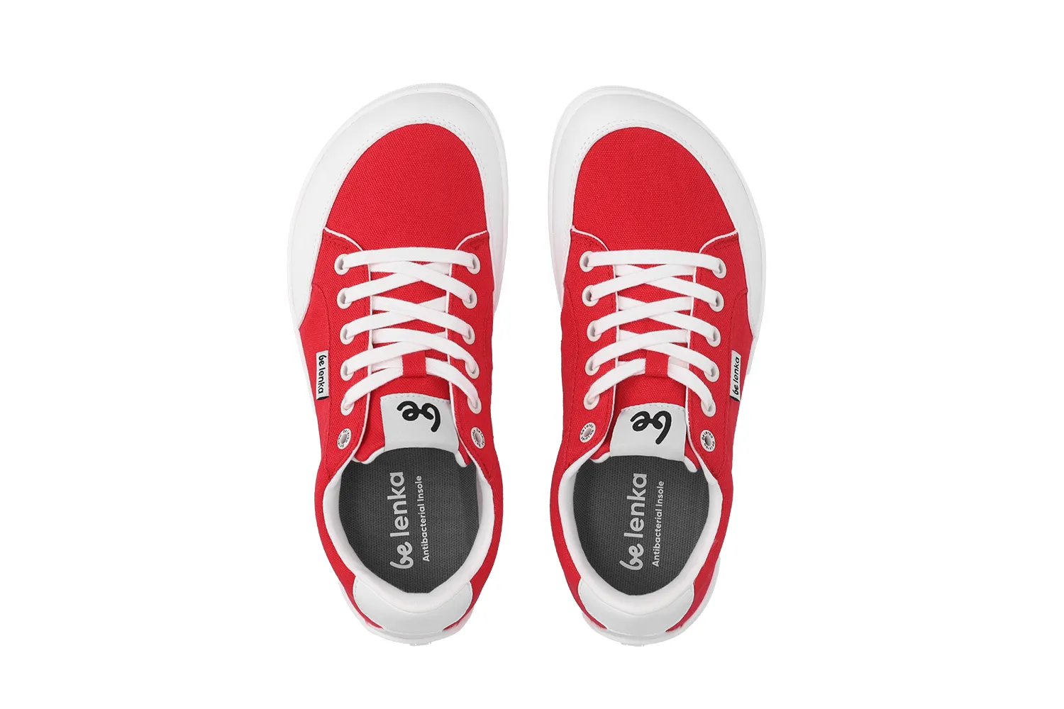 Barfuß-Sneakers Be Lenka Rebound - Rote & Weiße Schuhe_Be Lenka_Schuhe