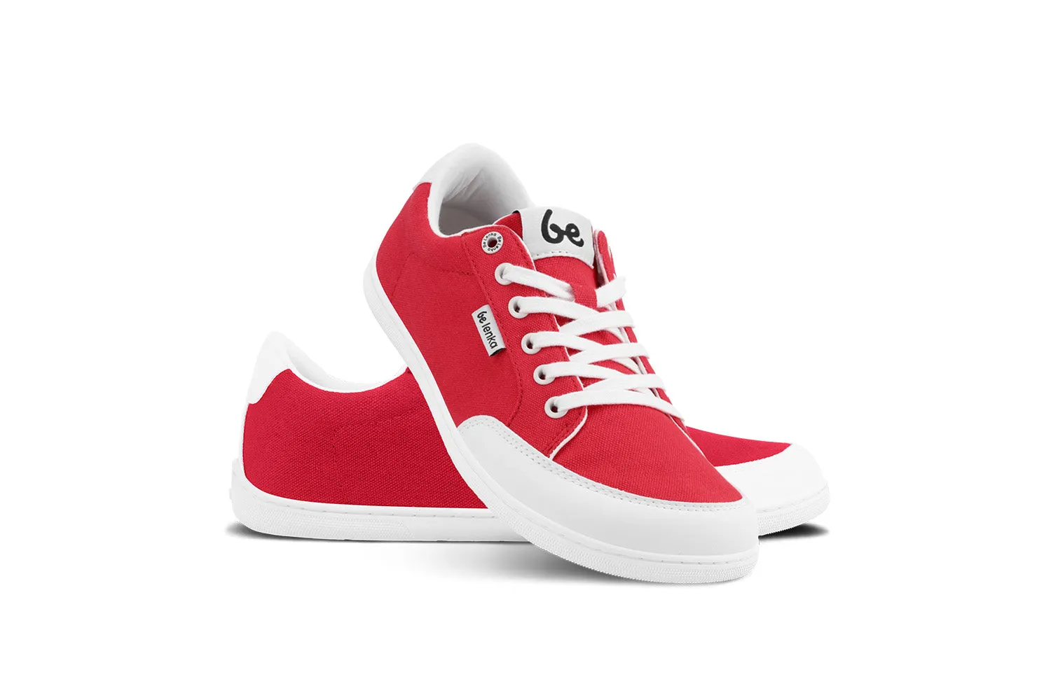 Barfuß-Sneakers Be Lenka Rebound - Rote & Weiße Schuhe_Be Lenka_Schuhe