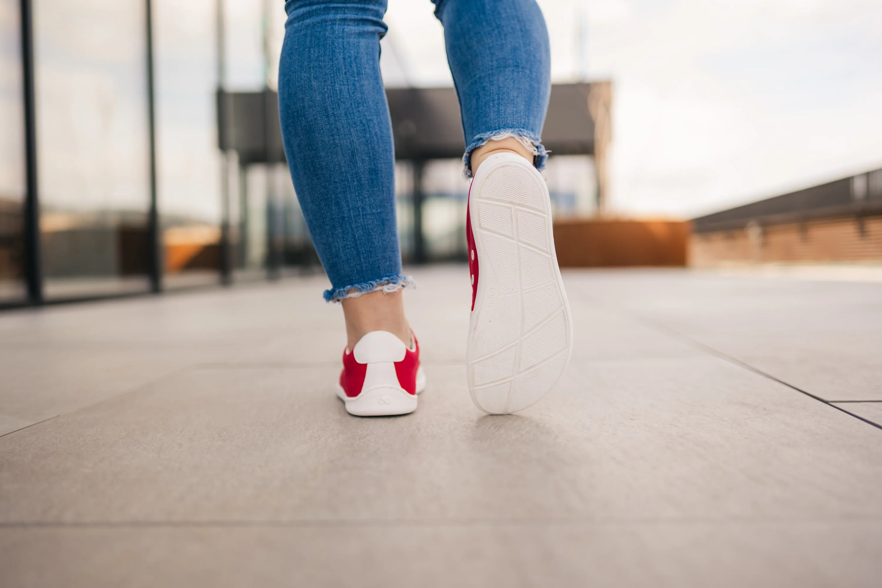 Barfuß-Sneakers Be Lenka Rebound - Rote & Weiße Schuhe_Be Lenka_Schuhe