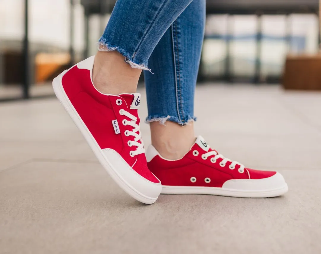 Barfuß-Sneakers Be Lenka Rebound - Rote & Weiße Schuhe_Be Lenka_Schuhe