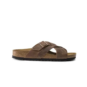 Birkenstock - Herren Lugano Sandalen aus geöltem Leder (1015498)