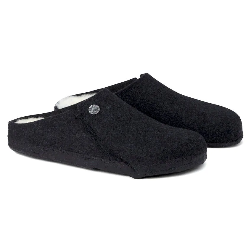 Birkenstock Schuhe Herren Zermatt Wolle/Shearling Anthrazit