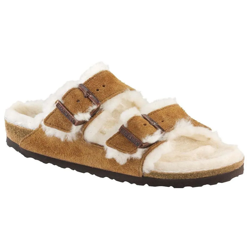 Birkenstock Damen Arizona Shearling Mink