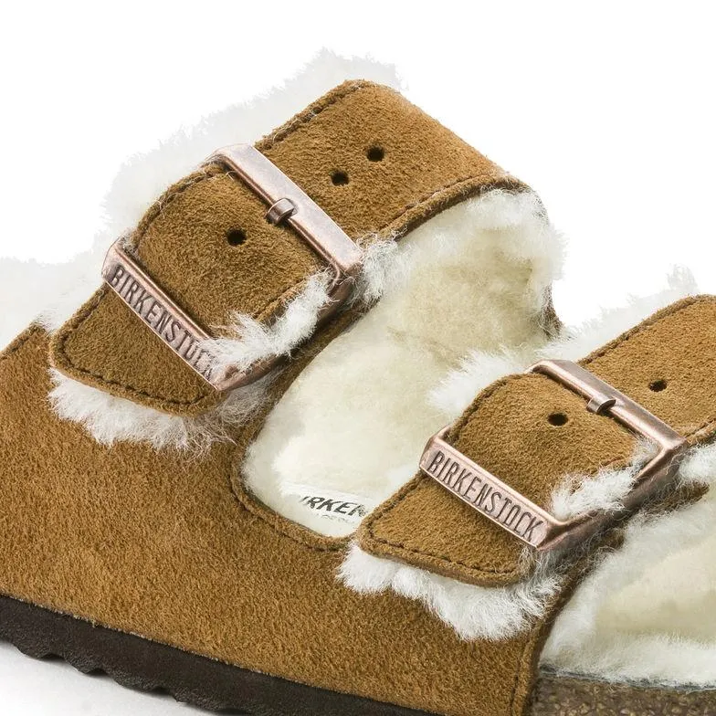 Birkenstock Damen Arizona Shearling Mink