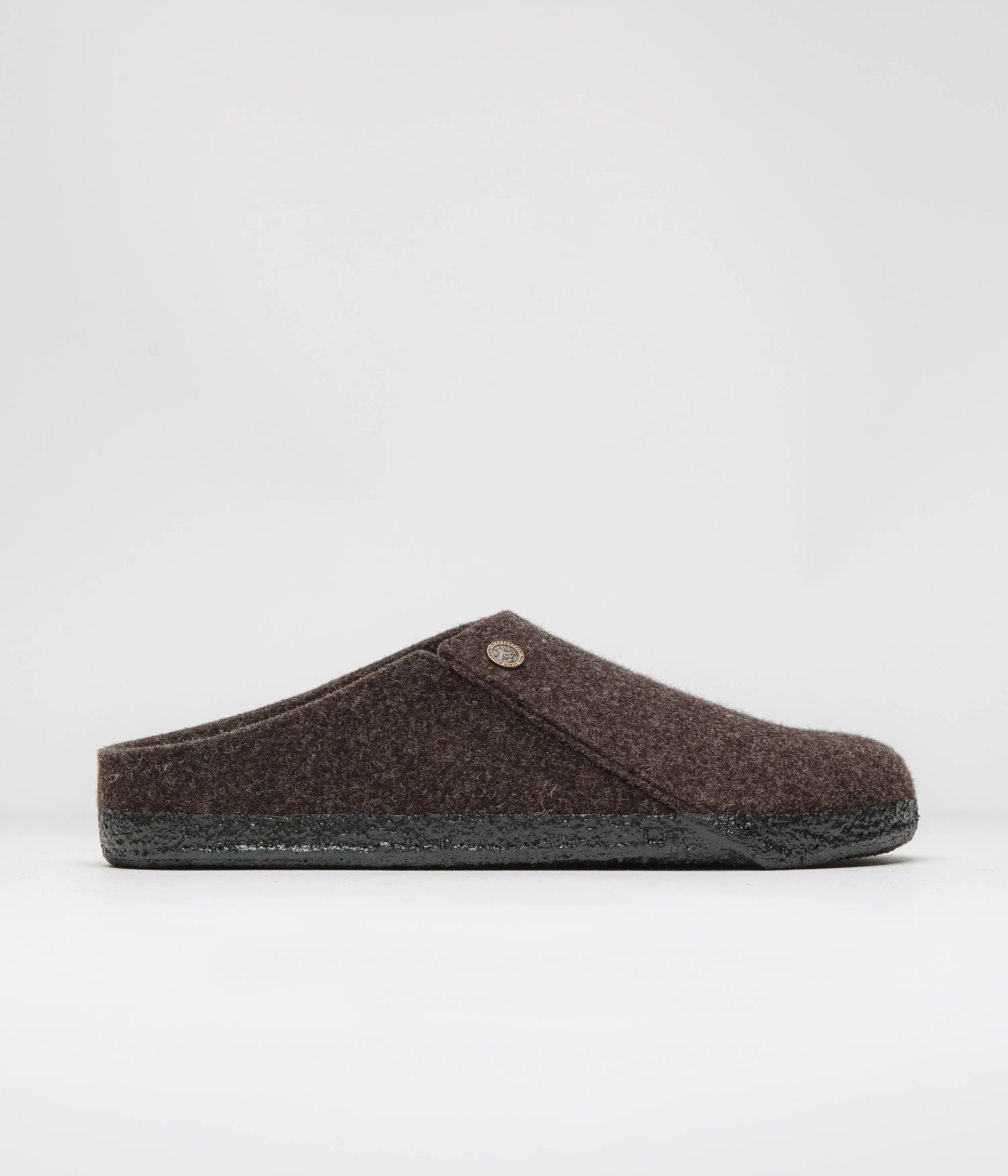 Birkenstock Zermatt Filzpantoffeln mit Schaffell - Mokka Birkenstock Schuhe