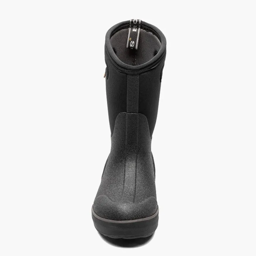 Bogs Schuhe Classic II Einfarbig Schwarz (Größe 8c-7J)