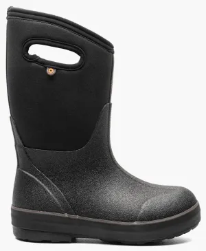 Bogs Schuhe Classic II Einfarbig Schwarz (Größe 8c-7J)
