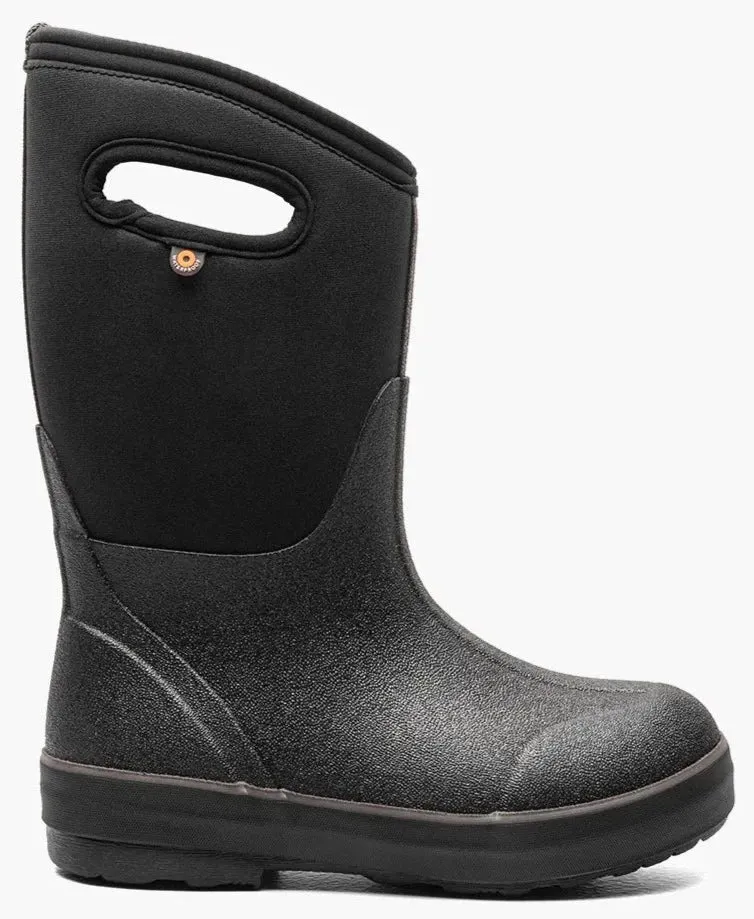 Bogs Schuhe Classic II Einfarbig Schwarz (Größe 8c-7J)
