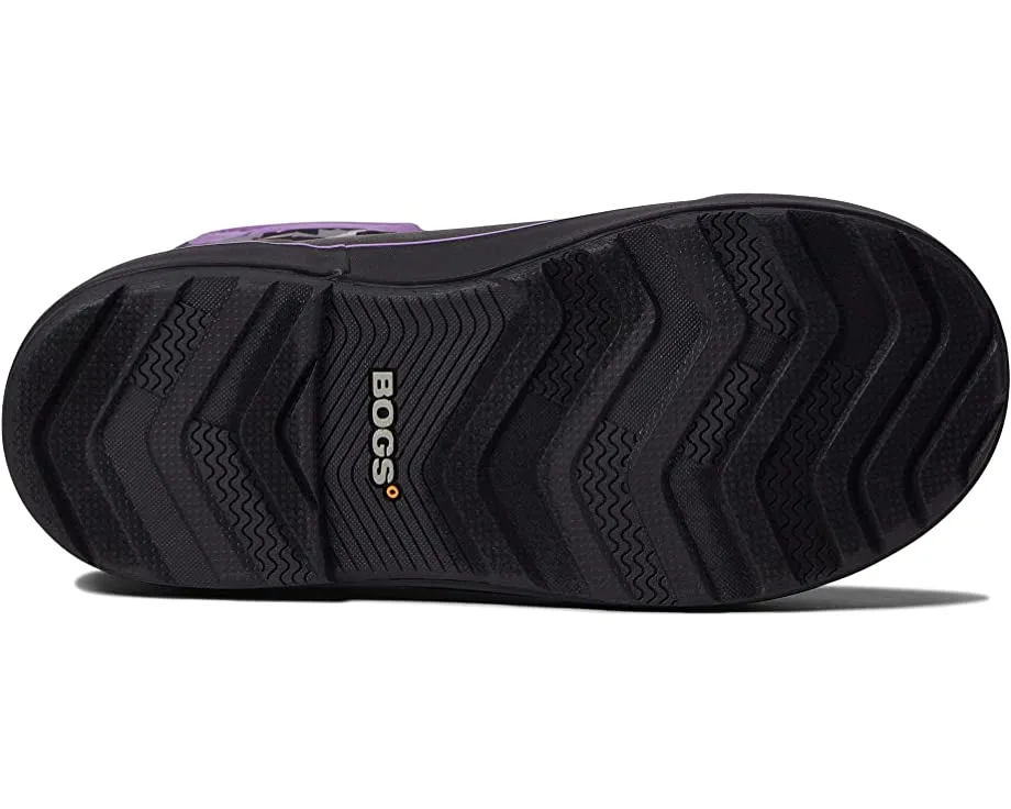 Bogs Schuhe Classic II Winter Bergschuh Schwarz Mehrfarbig (Größe 8c-5J)